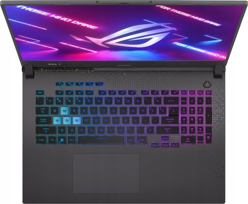 Laptop Asus ROG Strix G17 G713PV-HX050W, 17.3", Ryzen 9 7845HX, 16GB RAM, 512GB SSD, Nvidia RTX 4060-8GB, gri