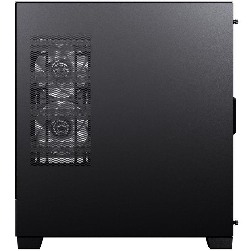 Kutia kompjuterike Phanteks XT View, mid tower, xham i temperuar, 3x ventilatorë RGB, USB C 3.2 Gen2, e zezë
