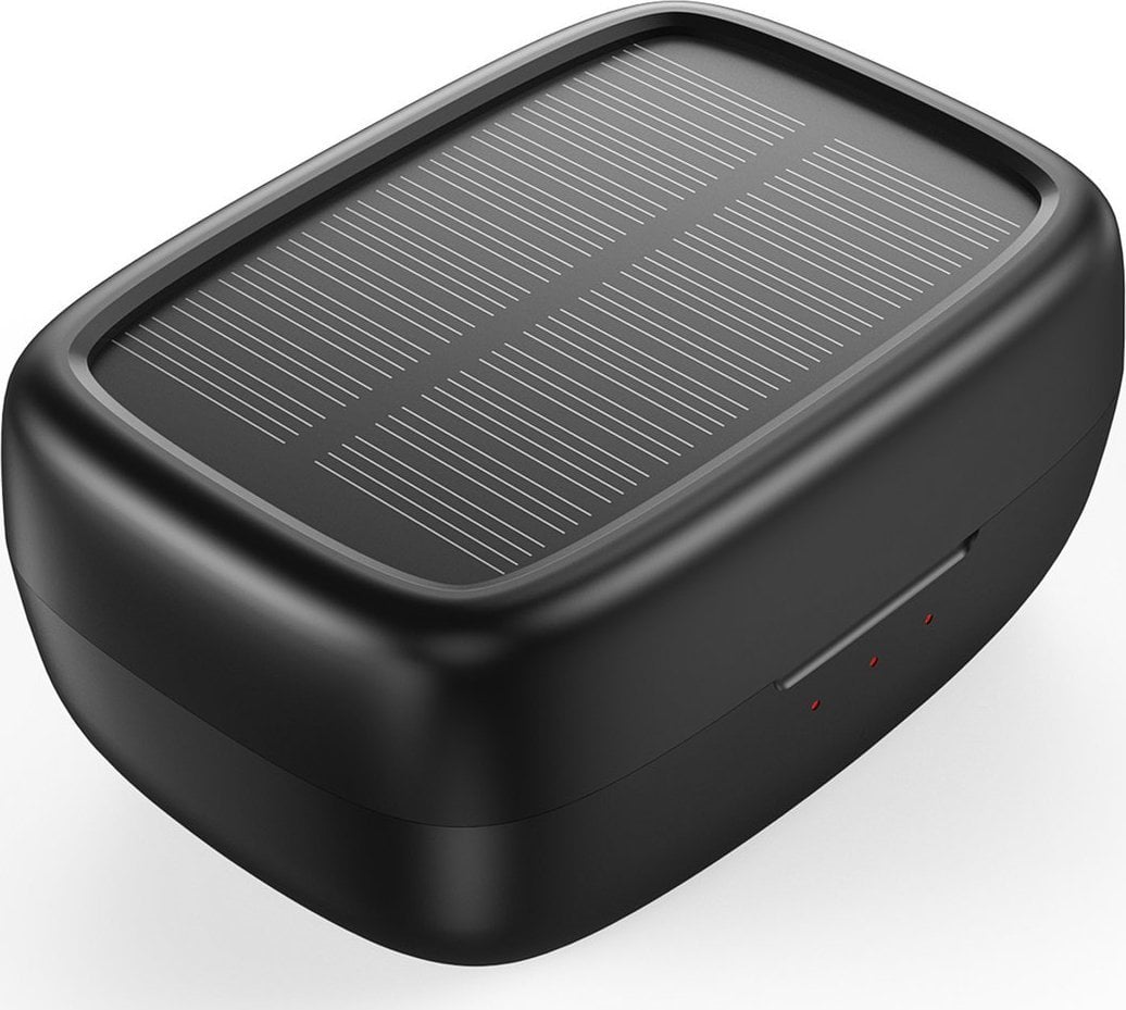 Kufje pa tela Choetech BH-T09, TWS, me panel diellor, të zeza