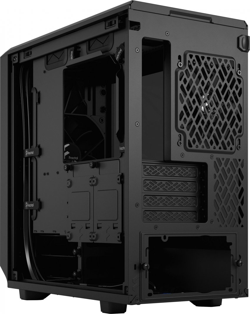 Kasë Fractal Design Meshify 2 Mini, e zezë, Mini Tower