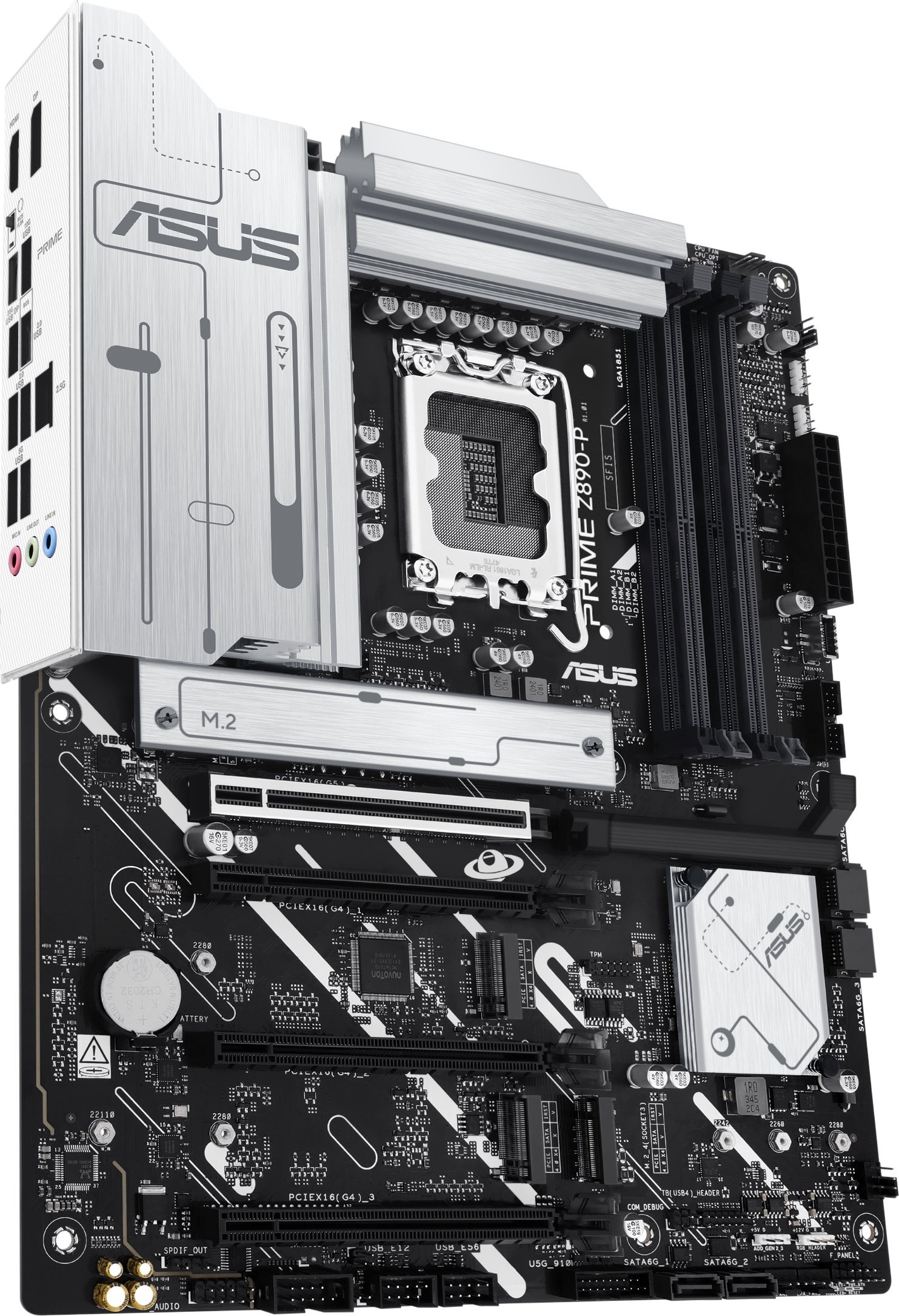 Pllakë amë ASUS PRIME Z890-P, Intel Z890, LGA 1851, ATX