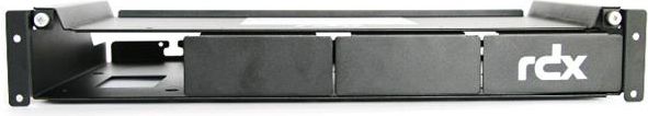 Kasetë rackmount Overland Tandberg RDX QuadPAK, 1.5U, 1 4 slote, e zezë