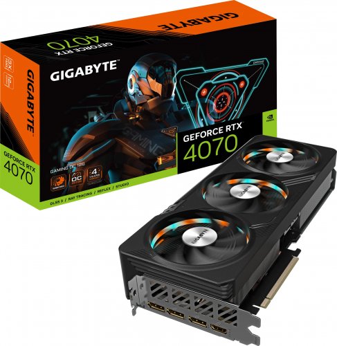 Kartelë grafike Gigabyte GeForce RTX 4070 Gaming OC, 12GB GDDR6X