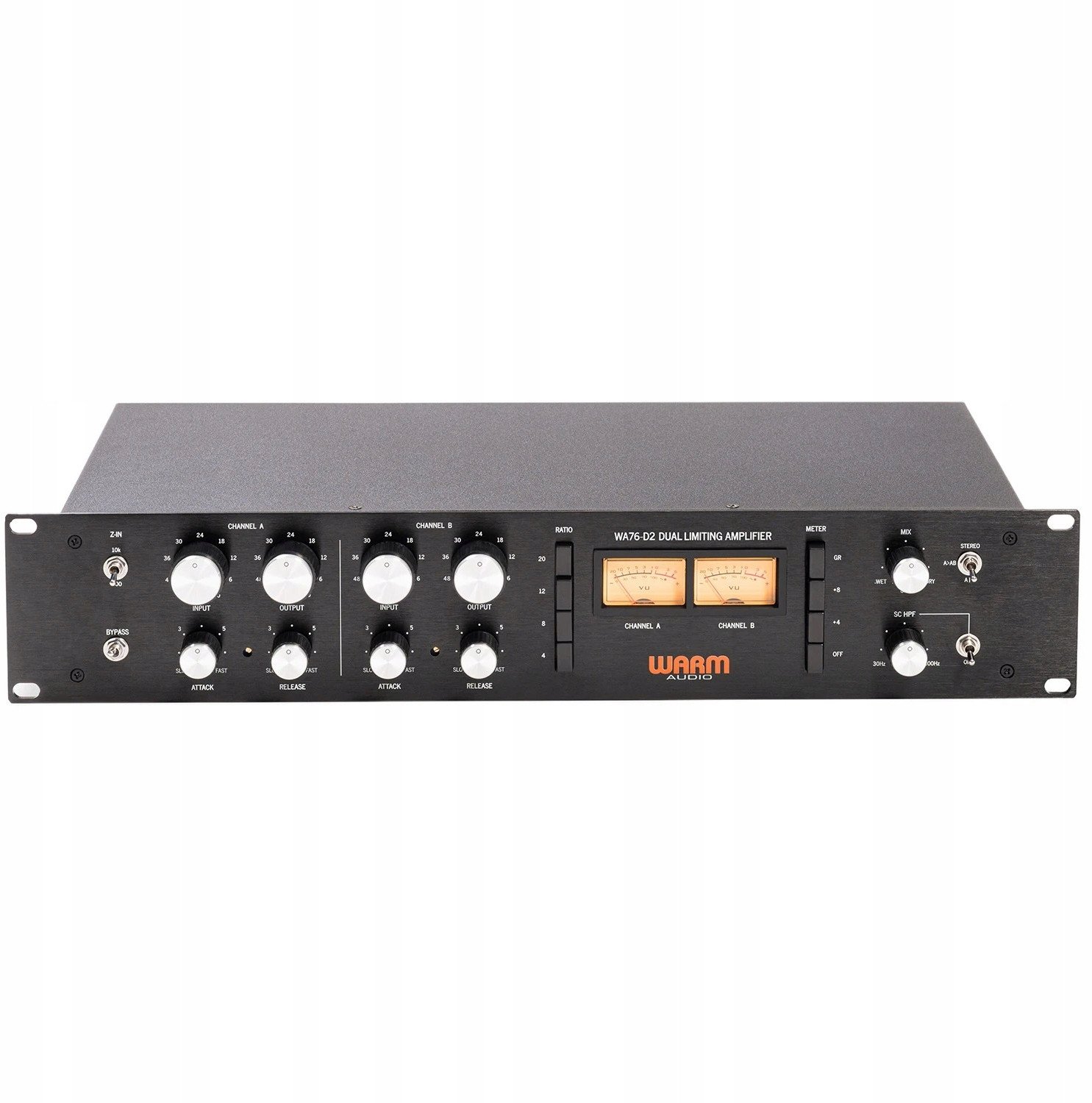 Kompresor studio Warm Audio WA76 D2, 2 kanale, analog, i zi