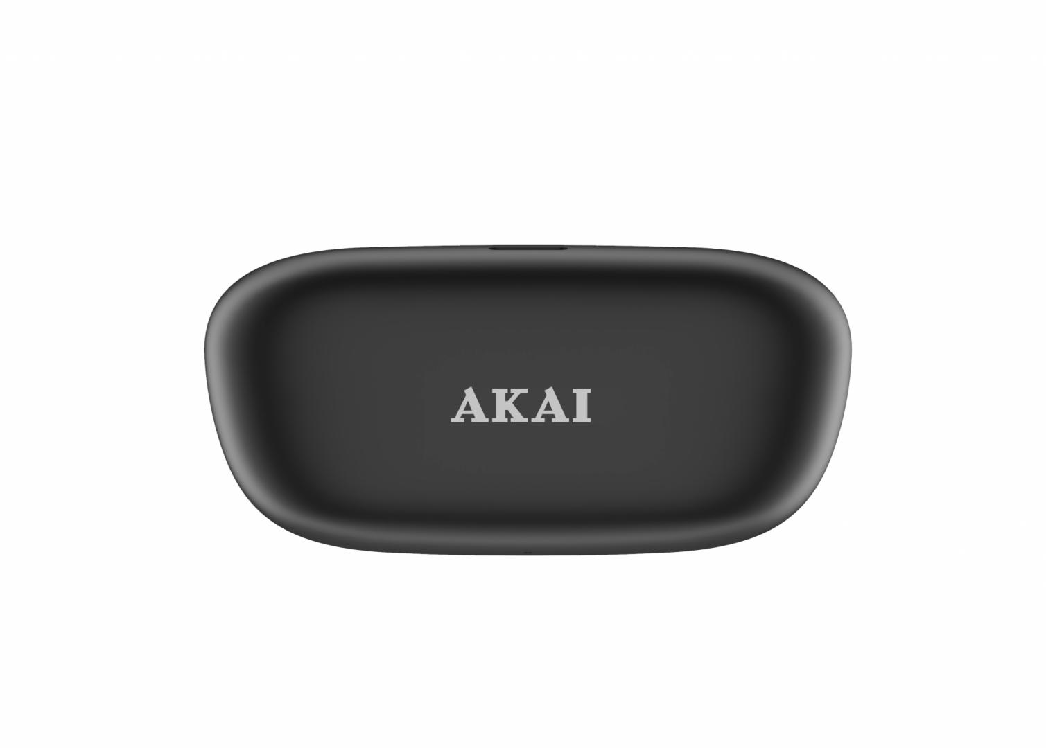 Kufje pa tela Akai BTJE-J20ANC, Bluetooth 5.3, me kuti karikimi, të zeza