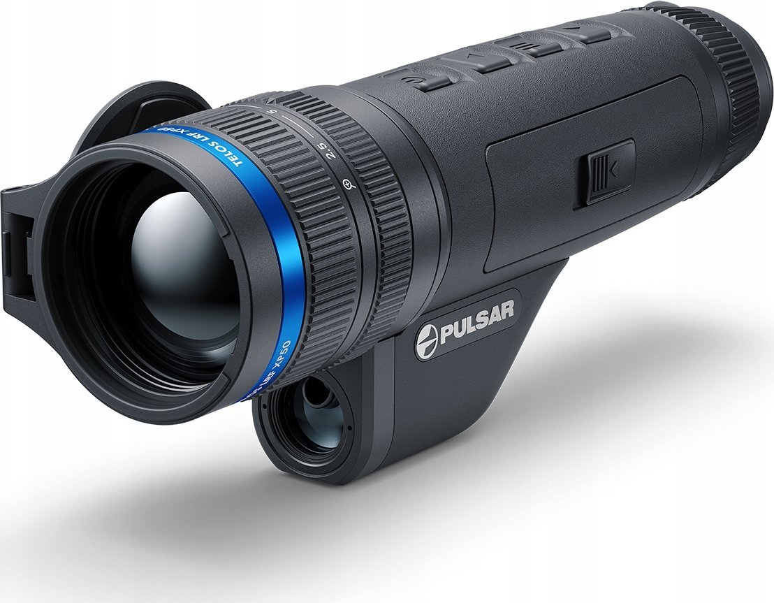 Monokular termik Pulsar Telos LRF XP50, matës lazer distance, i zi