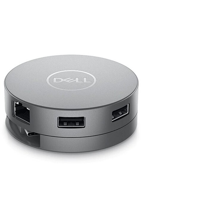 Përshtatës DELL mobile DA310 me USB-C në HDMI, DisplayPort, VGA, Ethernet, 2xUSB 3.1, USB-C