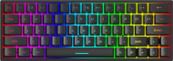 Tastierë gaming Marvo SHOGO 63W, mekanike tri-mode, RGB, e bardhë