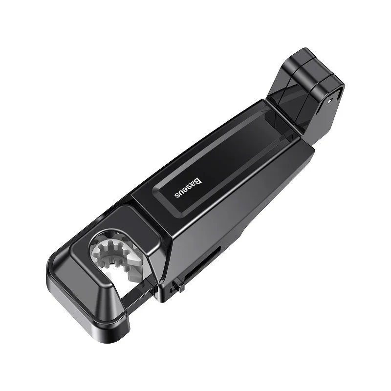 Mbajtës telefoni Baseus Back Seat Headrest, për sedilje të pasme, për telefona 64–90 mm, i zi