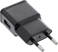 Adapter karikues USB InLine Single, 5V 1.2A, 100 240V, i zi