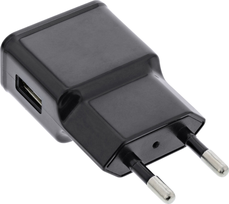 Adapter karikues USB InLine Single, 5V 1.2A, 100 240V, i zi