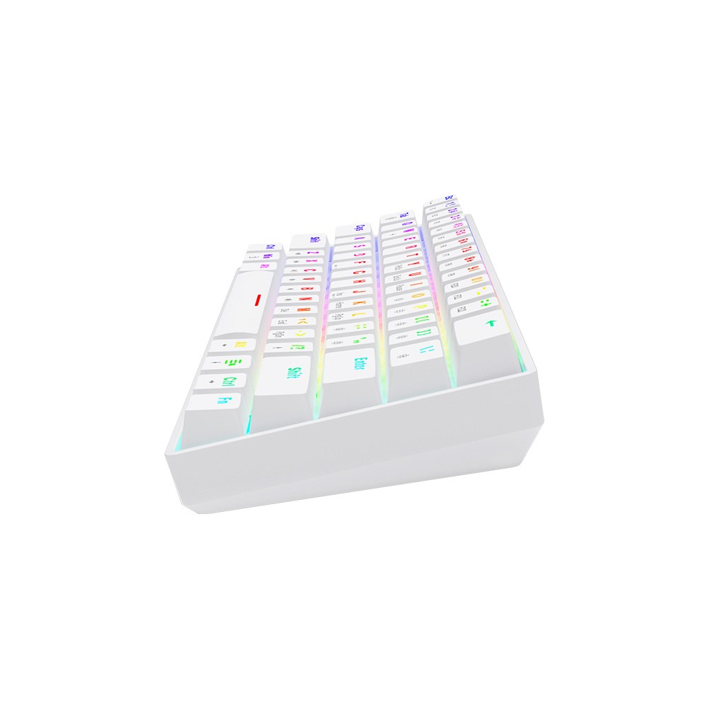 Tastierë mekanike Savio Whiteout X2 OUTEMU Blue, 60%, e bardhë
