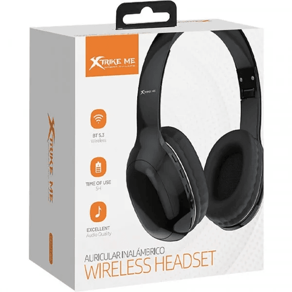 XTRIKE ME HD-215 BK Lifestyle BT Headset Black