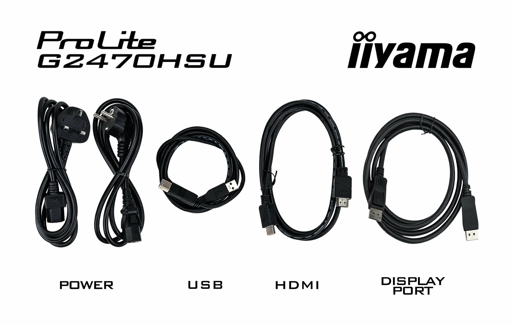 Monitor iiyama G-MASTER G2470HSU-B6, 23.8", 1920 x 1080, 180 Hz, i zi