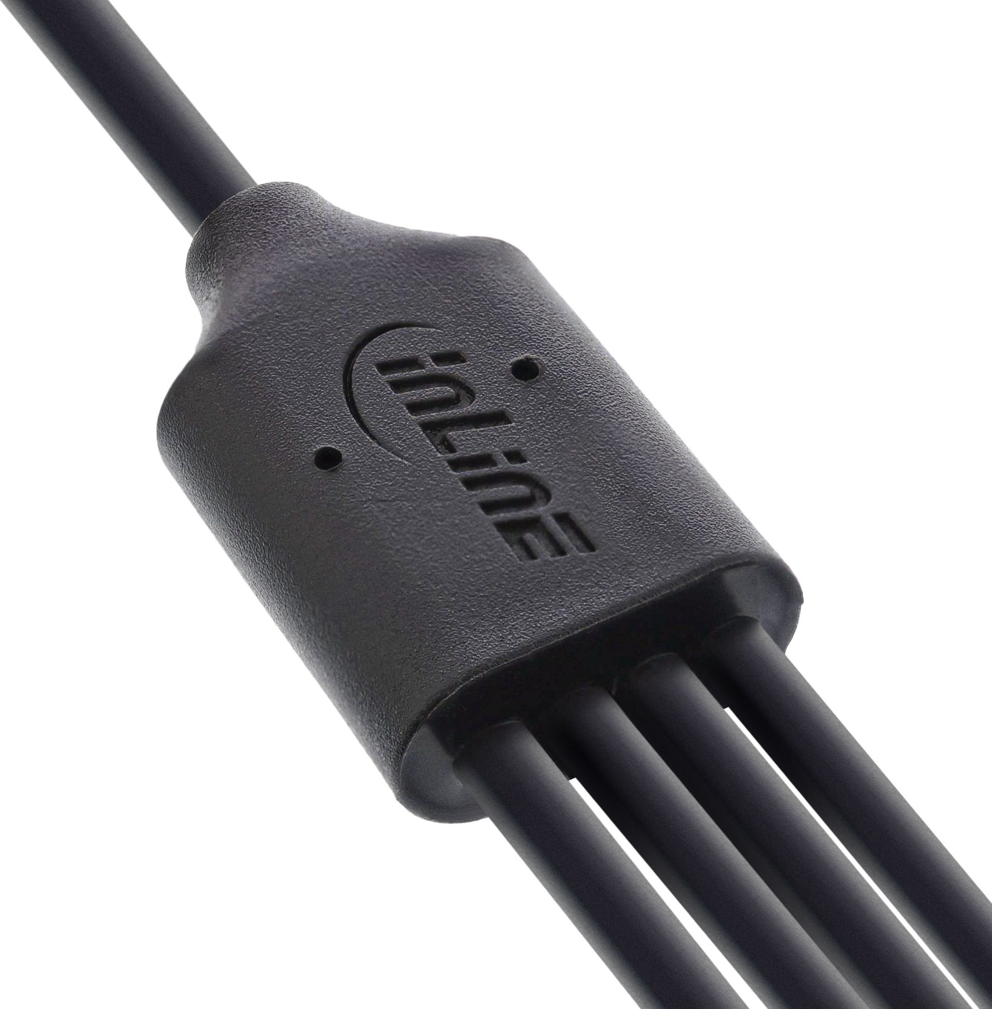Kabllo karikimi InLine USB 4in1 Y, 1x USB A në 4x USB C, 2m, e zezë