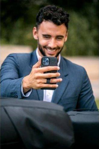 Mbulesë telefoni Peak Design Everyday Loop për iPhone 13, magnetike SlimLink MagSafe, grafit