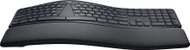 Tastierë wireless Logitech ERGO K860, ergonomike me ndarje, me numpad, gri grafit
