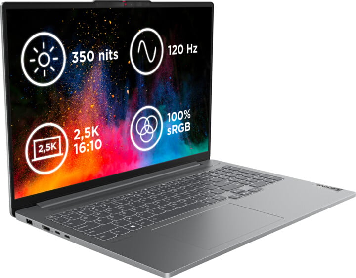 Laptop Lenovo IdeaPad Pro 5 16IRH8, 16", Intel Core Ultra 9, 32GB RAM, 1TB SSD, Intel Arc Graphics, i hirtë