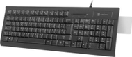 Tастатура Natec, со USB кабел, шпански QWERTY распоред, црна