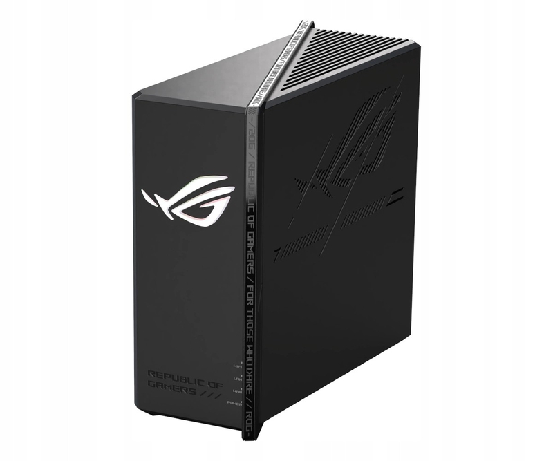 Ruter wireless ASUS ROG Strix GS-BE18000, WiFi 7 tri-band, 2.5 Gigabit Ethernet, i zi