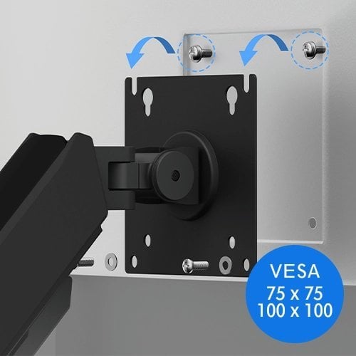 [OUTLET] Mbajtëse për monitor SENSE7, 17"-32", e zezë