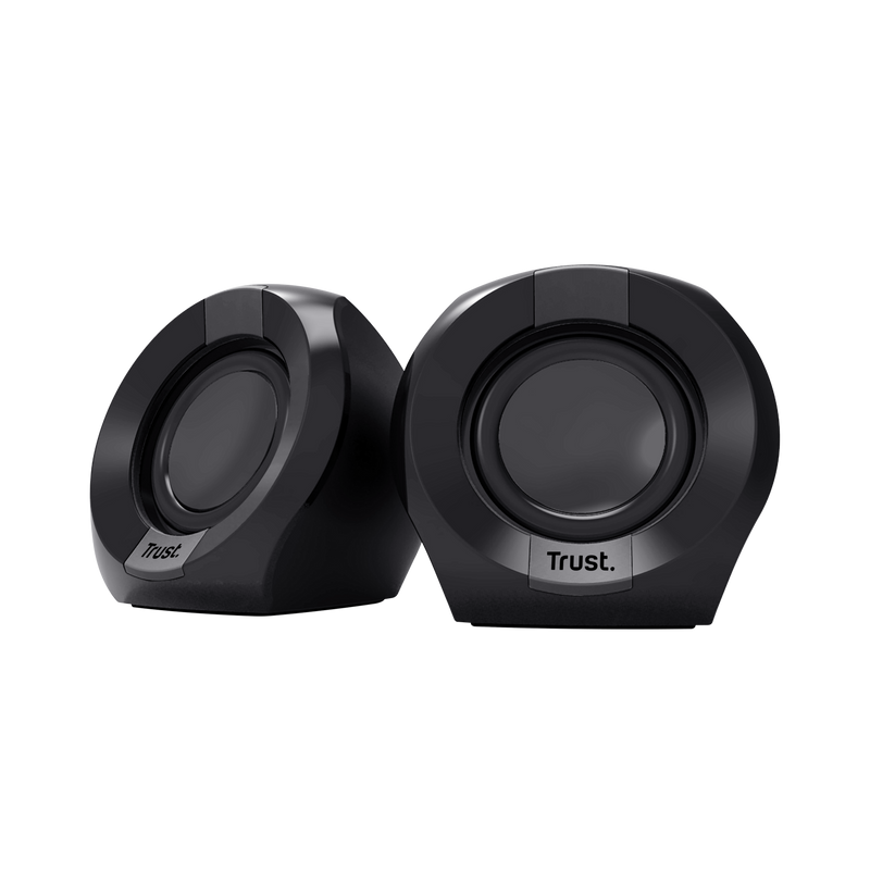 Set i altoparlantëve Trust Polo, 2.0, Compact USB, i zi