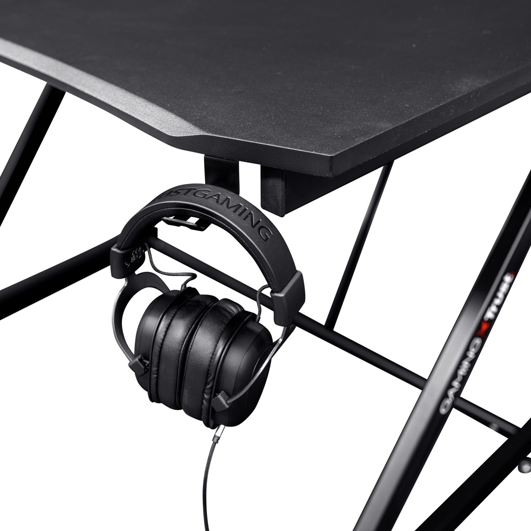 Tavolinë Gaming Trust GXT 711X Dominus, 65kg, ABS/PC, e zezë