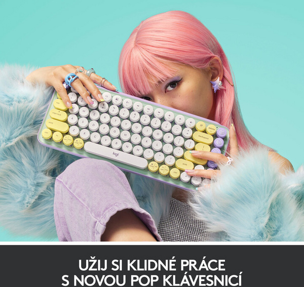 [OUTLET] Tastierë Logitech POP Keys, daydream