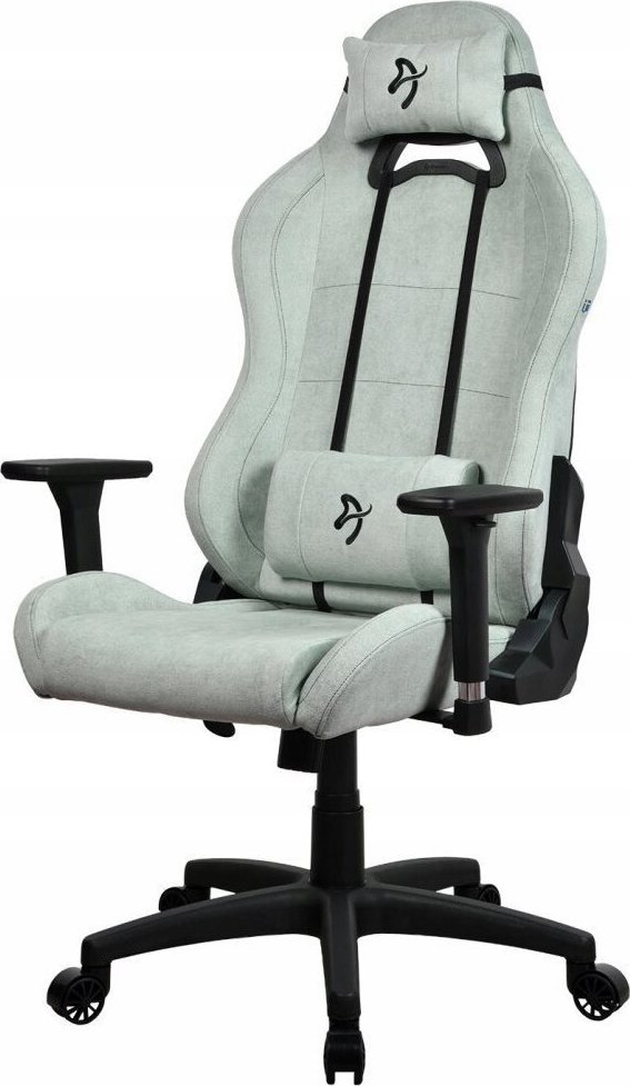 Karrige gaming Arozzi Torretta SoftFabric, ergonomike, Pearl Green