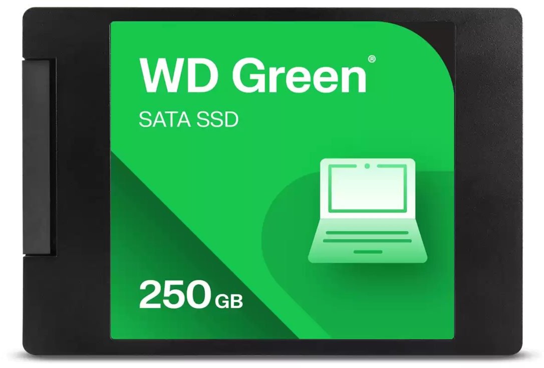 SSD i brendshëm Western Digital WD Green WDS250G5G0A, 250GB, SATA 2.5", deri 545MB/s