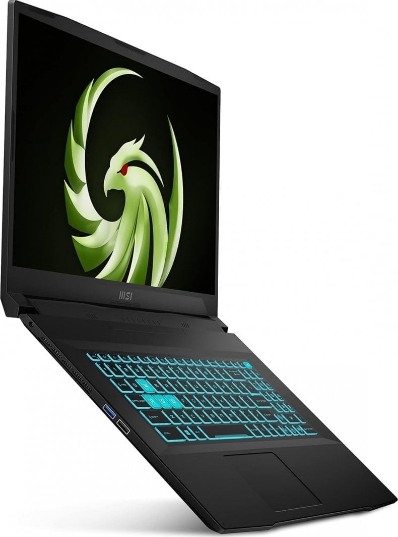 Laptop MSI Bravo 17 D7VEK-092XPL, 17.3", AMD Ryzen 5 7535HS, 64 GB RAM, 512 GB SSD, NVIDIA GeForce RTX 4050, i zi
