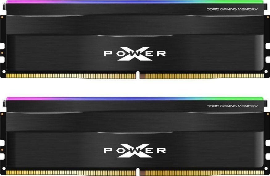 Memorie Silicon Power XPOWER Zenith RGB, DDR5, 64 GB, 6000 MHz, CL30, SP064GXLWU60AFDF