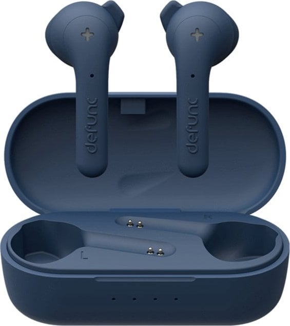 Kufje pa tela DeFunc TRUE Basic, Bluetooth 5.0, 12 orë bateri, blu