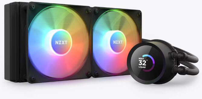 Ftohës NZXT Kraken 240 RGB, i zi
