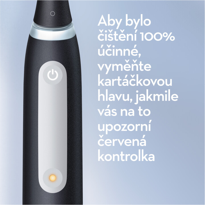 Furçë elektrike për dhëmbë Oral-B iO4 Series Matt Black + Quite White DUO Pack