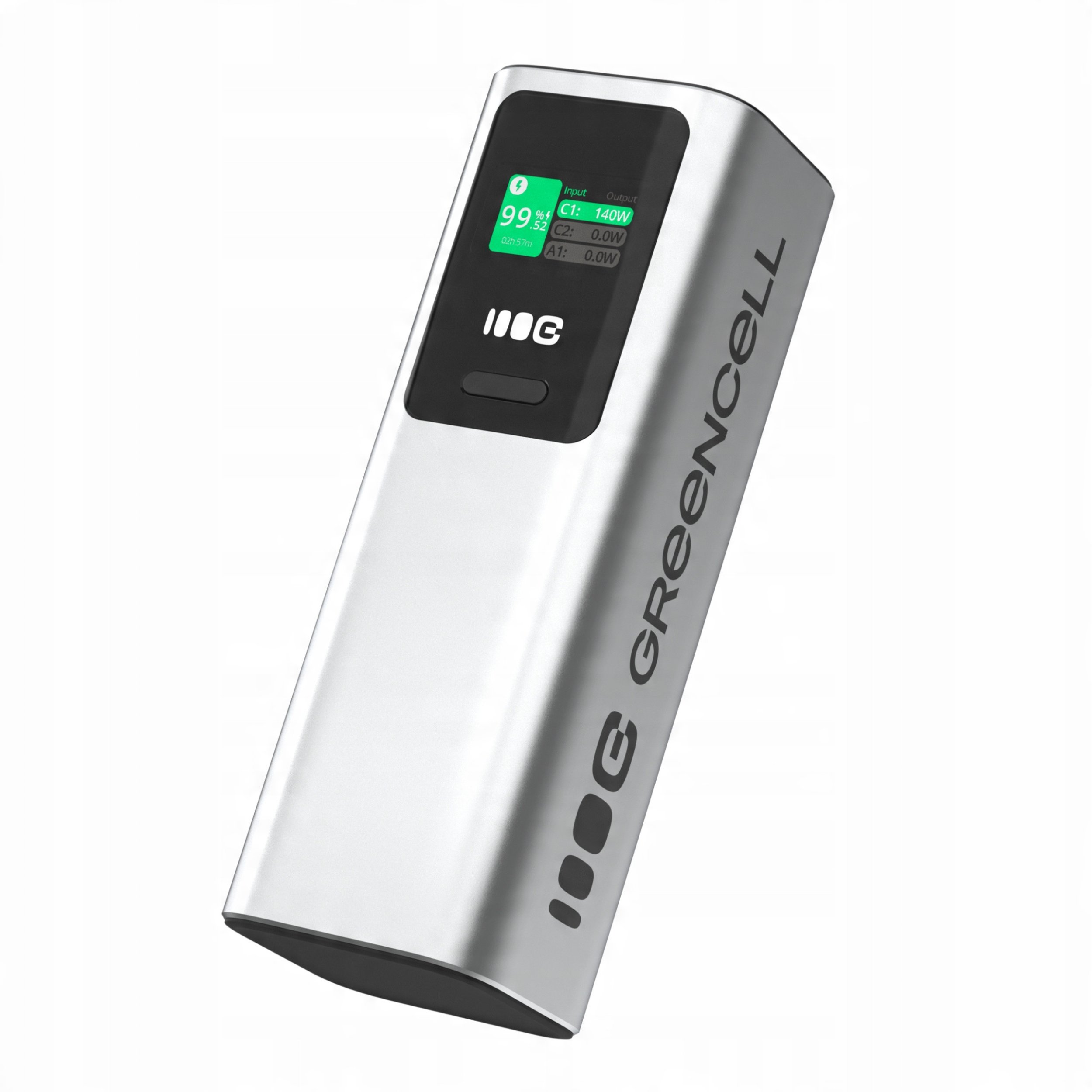 Powerbank Greencell GC Powerbank, 25200mAh, 140W, e zezë