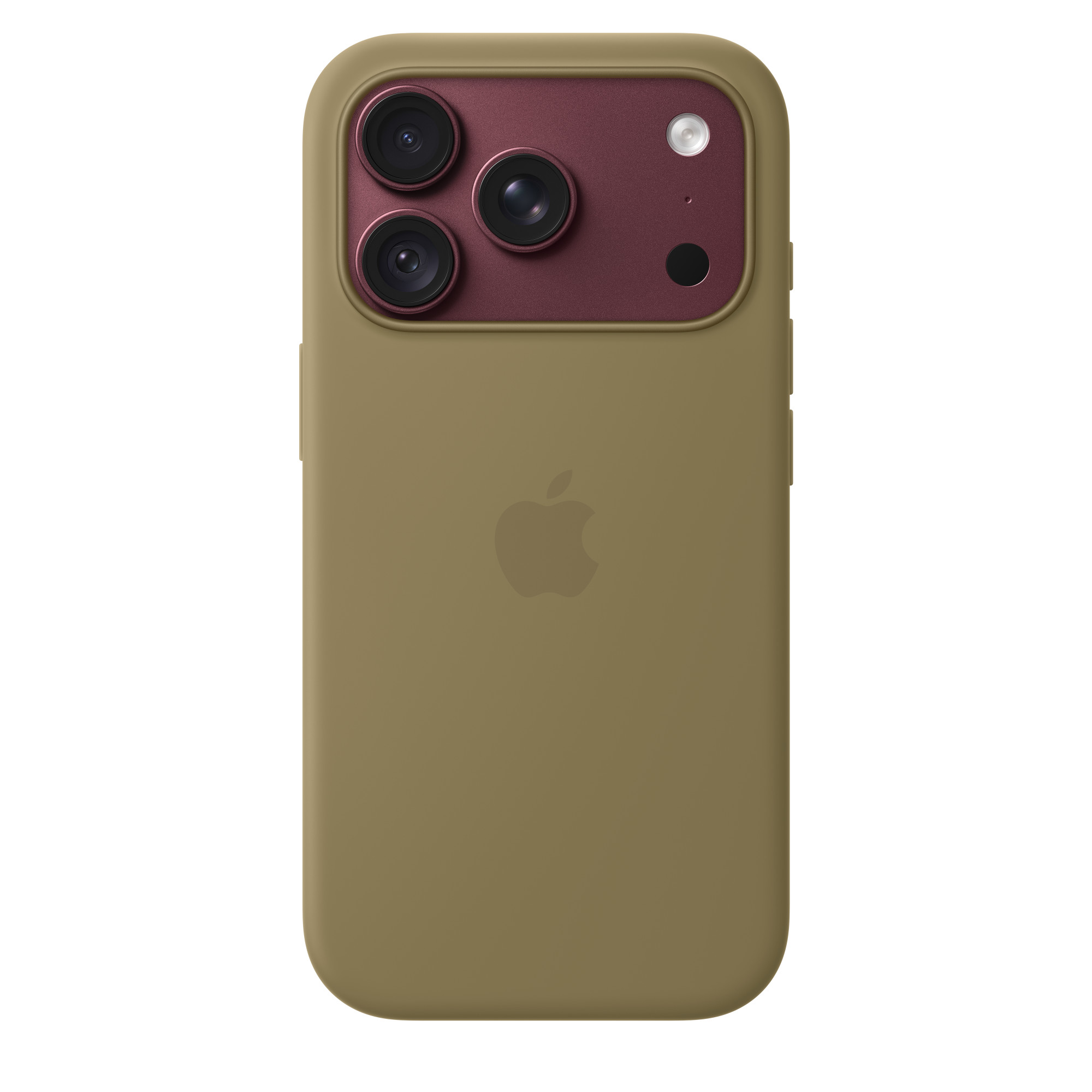 Apple iPhone 18 Pro Silicone Case with MagSafe, Olive