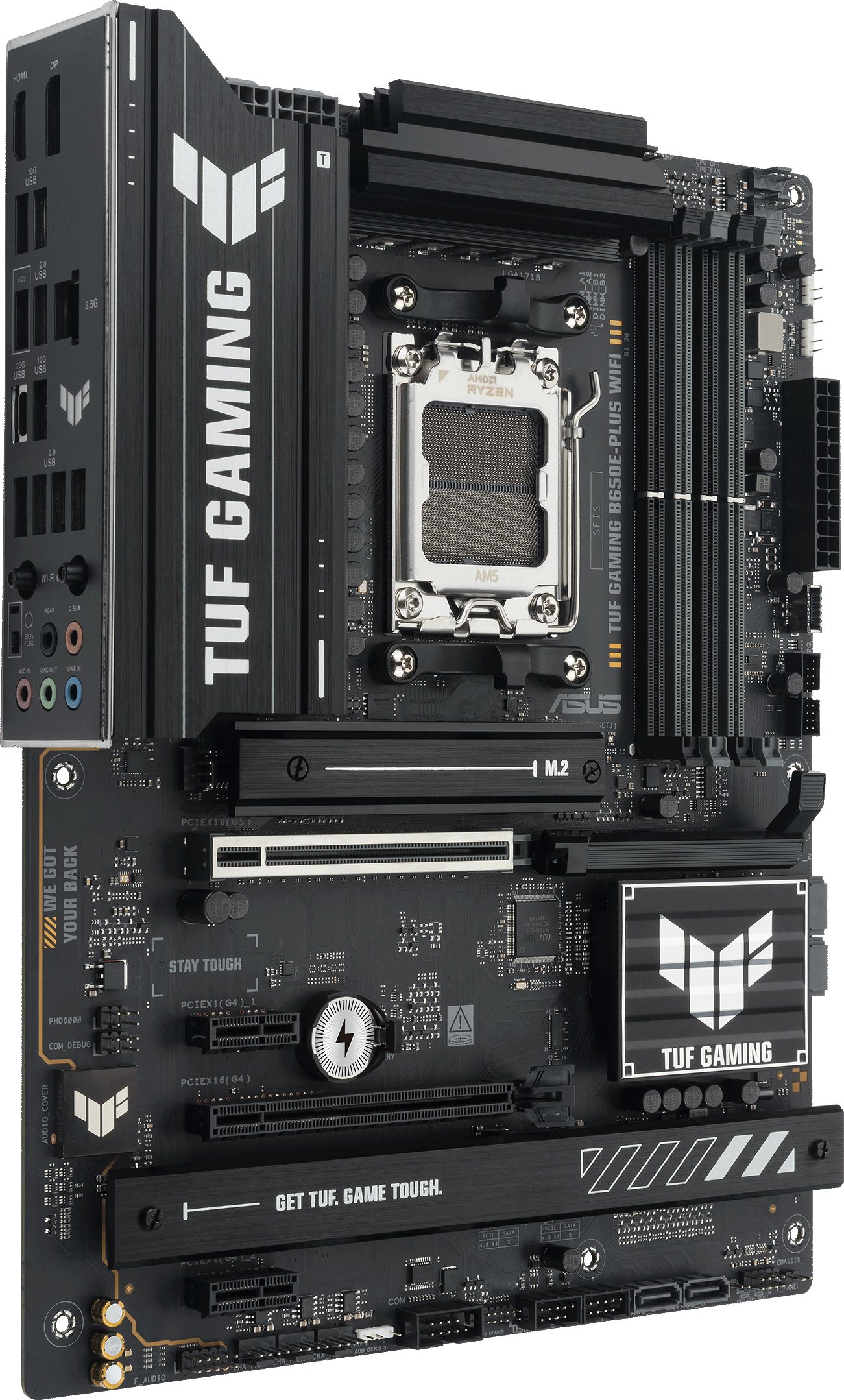 Pllakë amë ASUS TUF Gaming B650E Plus WiFi, AMD B650, Socket AM5, ATX, e zezë