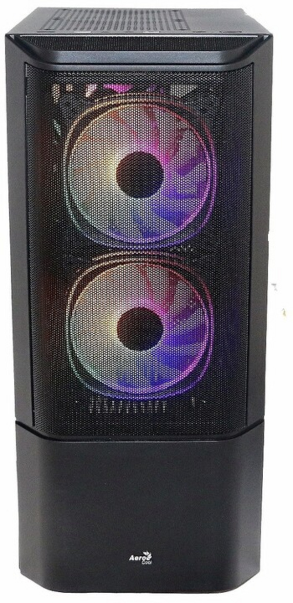[OUTLET] Kasë Aerocool Quantum v3 Midi-Tower, RGB, e zezë