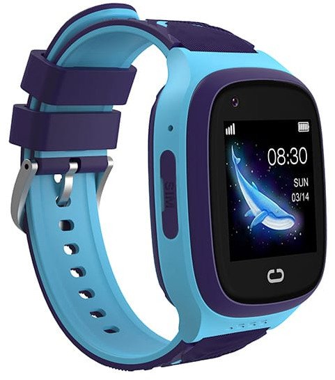 Smartwatch për fëmijë K18 4G, GPS, kartelë SIM, blu