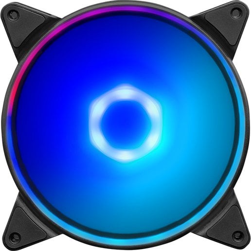 Ventilator PC PWM RGB, 120mm, 4 PIN, me ndriçim A RGB