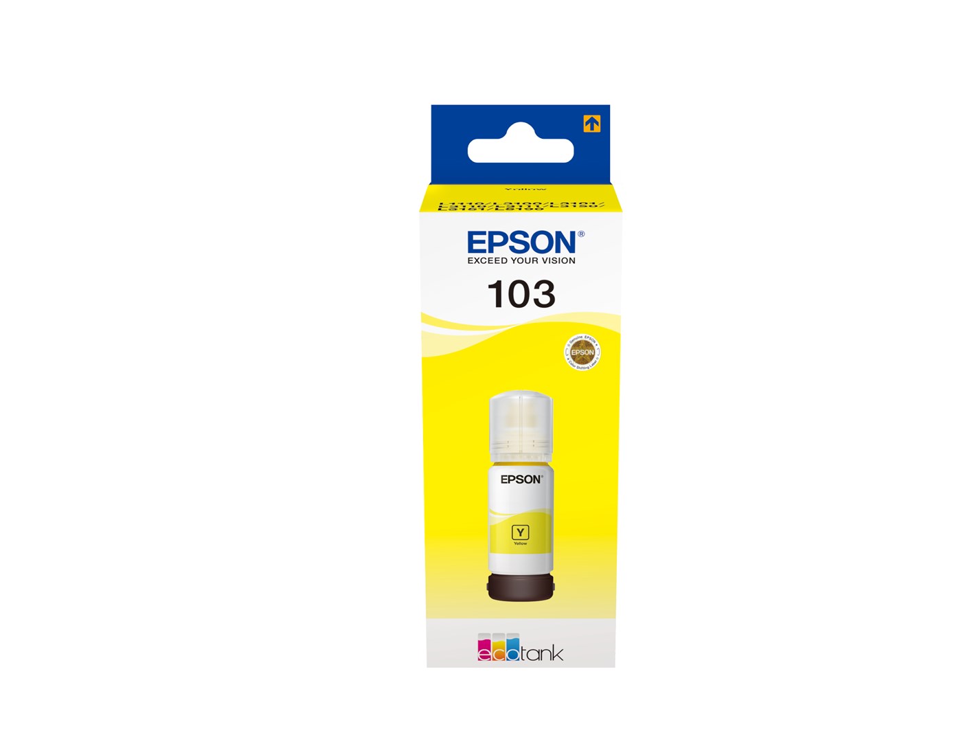 Боја за печатач Epson 103, 70 мл, жолта
