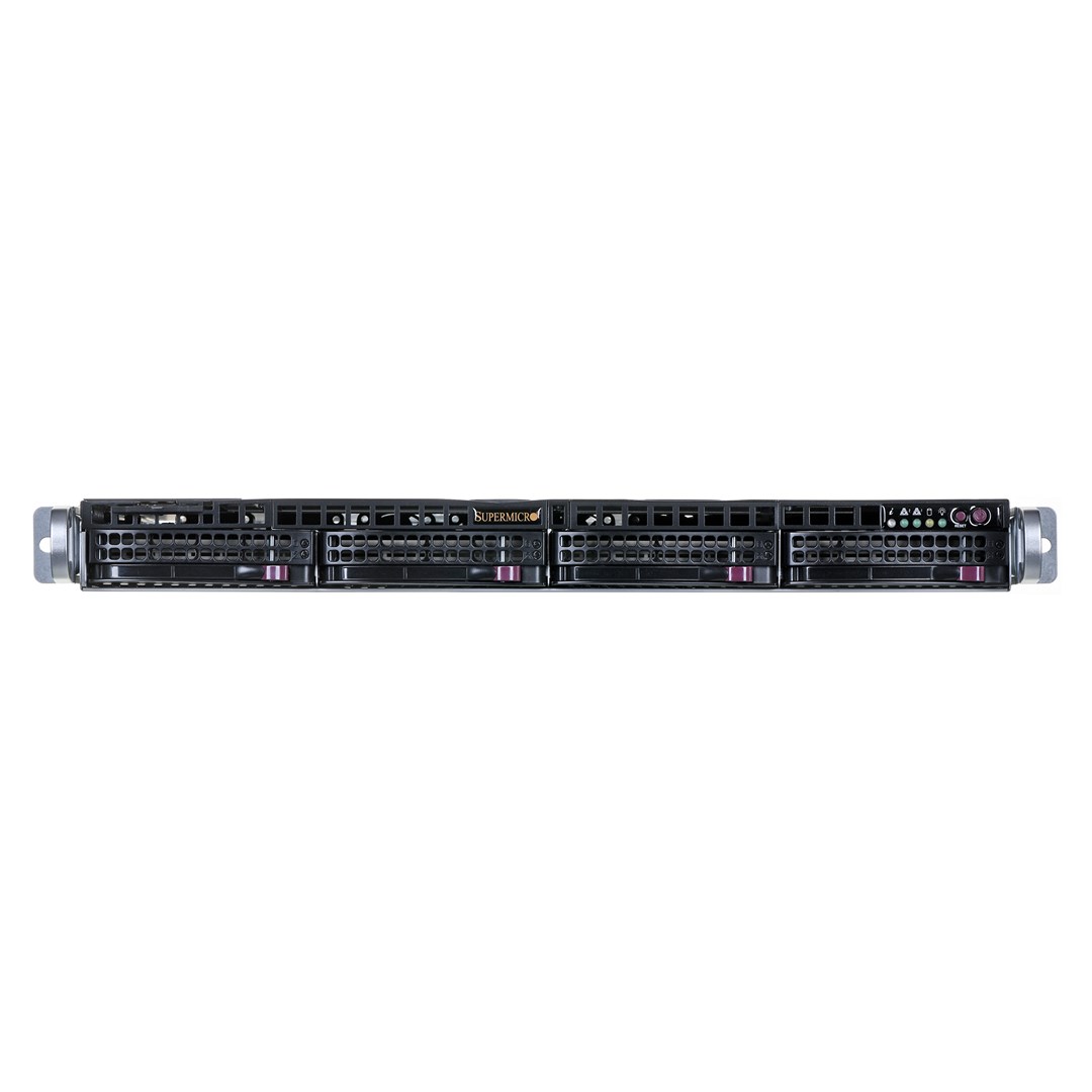 Kasa serveri Supermicro SuperChassis 813MFTQC-R407CB, rack 1U, furnizim 400W, gri