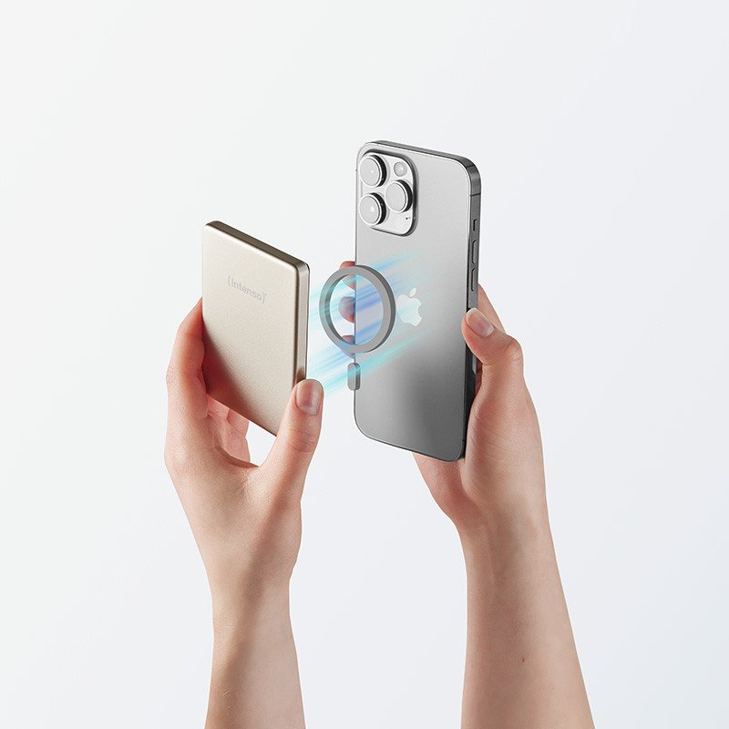 Powerbank Intenso MW10000, 10000 mAh, karikim pa tela, champagne