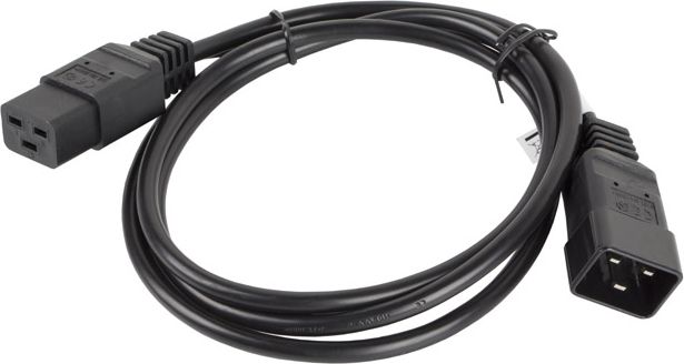 Kabllo energjie Lanberg CA-C19E-10CC-0018-BK, 1.8m, e zezë