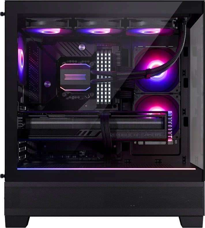 [OUTLET] Kasë Phanteks XT View D-RGB, e zezë, Midi Tower