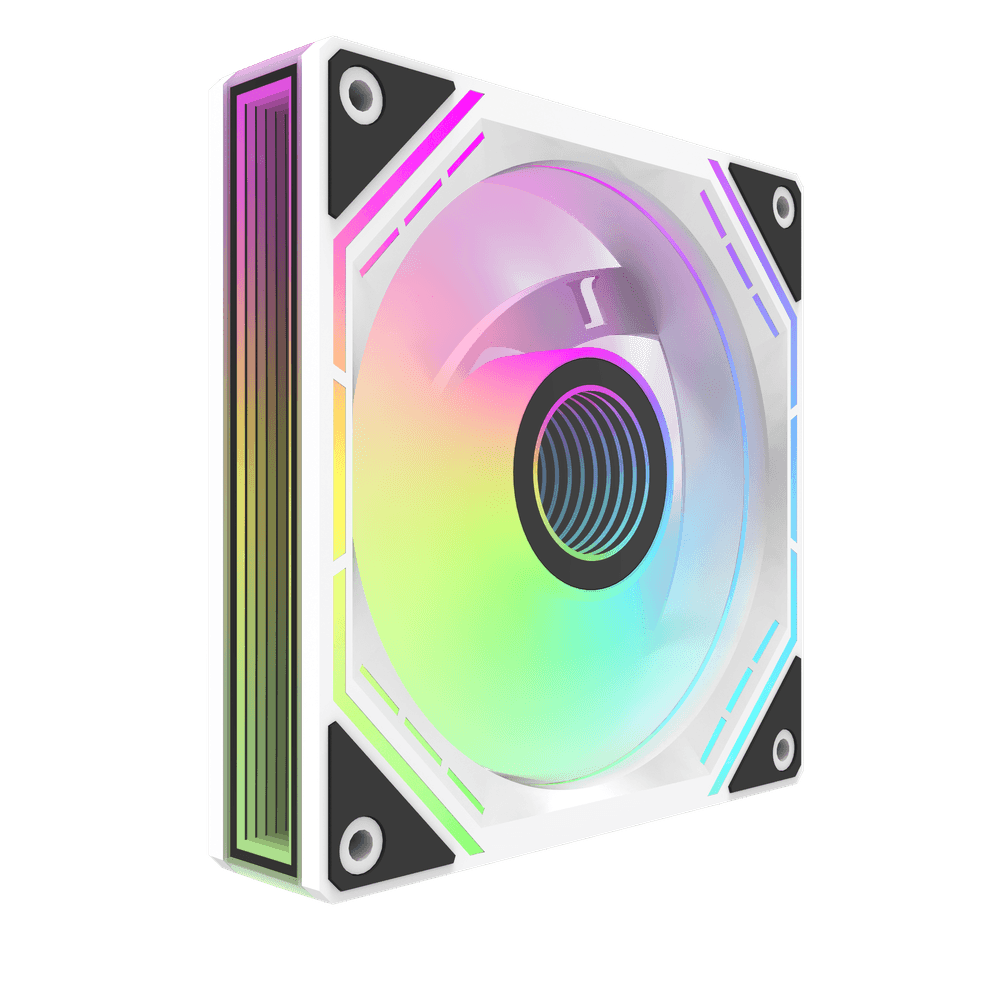 Ftohës Darkflash Fans Infinity 32 3-in-1, 120mm, ARGB, i bardhë