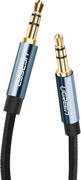 Kabllo Ugreen Jack 3.5mm - Jack 3.5mm, 3m, e kaltër