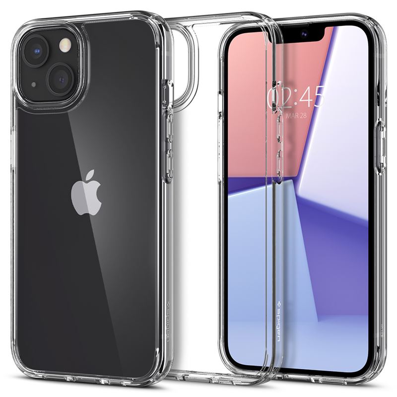 Mbrojtëse Spigen Ultra Hybrid për iPhone 13, transparente