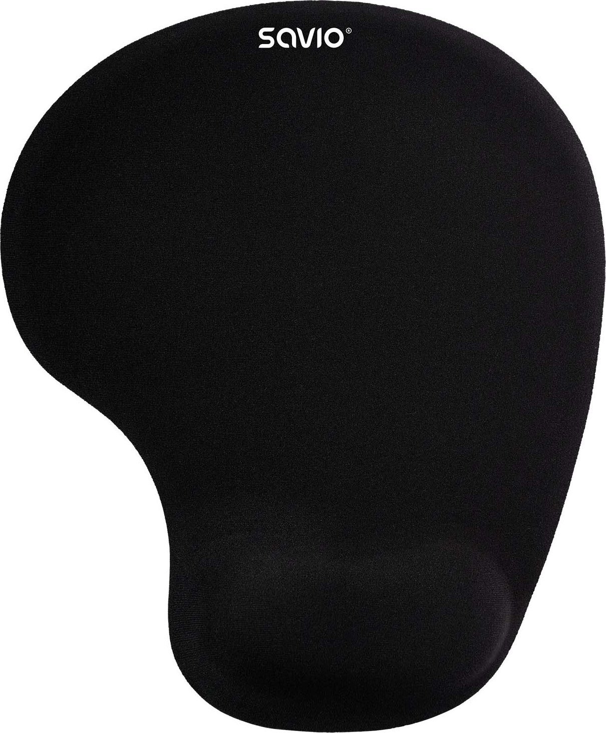 Mousepad Savio MP-01B, me jastëk xheli, i zi